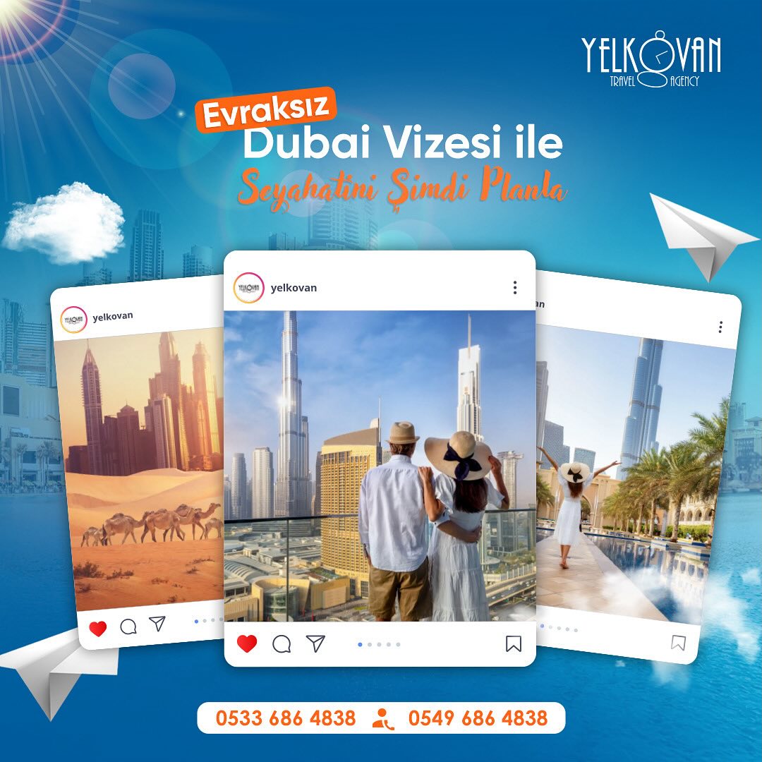 Evraksız Dubai Vizesiyle, Dubai Seyahatini Şimdi Planla !